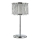 Luxera 46117 - Kristalna stolna lampa STIXX 3xG9/33W/230V