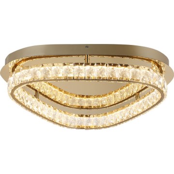 LUXERA 46150 - LED stropna svjetiljka MIST LED/32W/230V 4000K Ø 50 cm zlatna