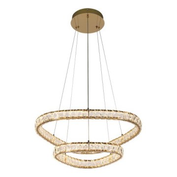 LUXERA 46152 - LED luster na sajli MIST LED/65W/230V 4000K zlatna