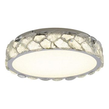LUXERA 46153 - LED stropna svjetiljka LARUNA LED/32W/230V 4000K Ø 40 cm matni krom