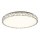 LUXERA 46155 - LED stropna svjetiljka LARUNA LED/85W/230V 4000K, promjer 80 cm, matni krom