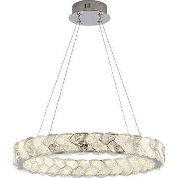 LUXERA 46156 - LED luster na sajli LARUNA LED/38W/230V 4000K matni krom