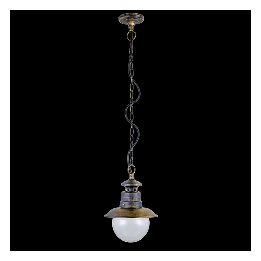 LUXERA 48401 - Vanjski luster LIMASSOL 1xE27/60W/230V IP44