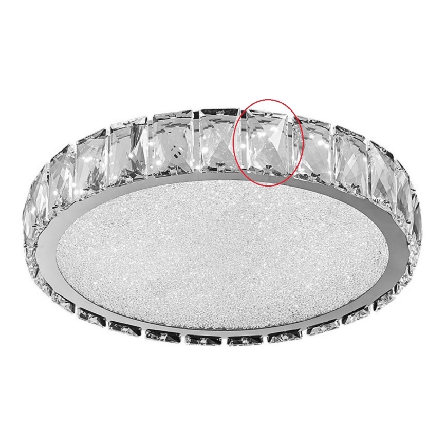 Luxera 62406 - Zamjensko staklo za stropnu svjetiljku GIRO 30 x 50 mm