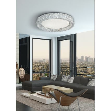 LUXERA 62437 - LED Stropna svjetiljka ALLURIA LED/48W/230V 4000K 60 cm