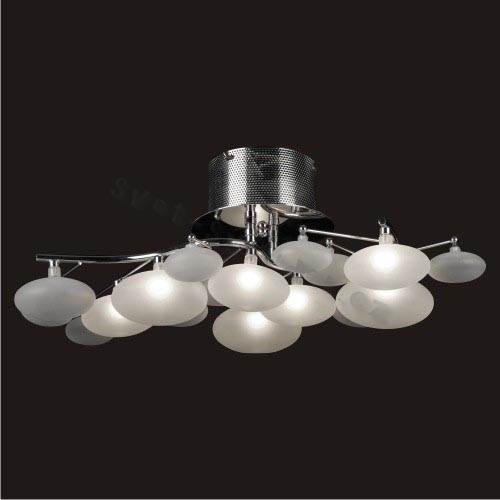 LUXERA 64006 - Stropna lampa ZEPELLIN 8xG4/20W/230V