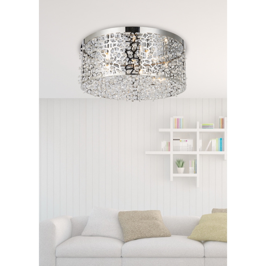 LUXERA 64372 - Stropna svjetiljka VITRA 5xG9/33W/230V
