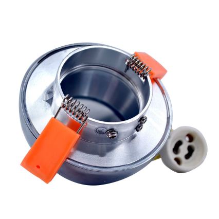 LUXERA 71086 - Ugradbena svjetiljka za kupaonicu 1xGU10/50W/230V IP44