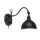 Markslöjd 104636 - Zidna lampa EKELUND 1xE27/40W/230V crna