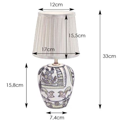 Markslöjd 104999 - Stolna lampa GÖTEBORG 1xE14/40W/230V