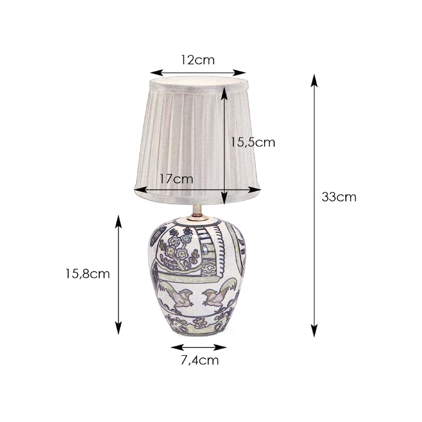 Markslöjd 104999 - Stolna lampa GÖTEBORG 1xE14/40W/230V