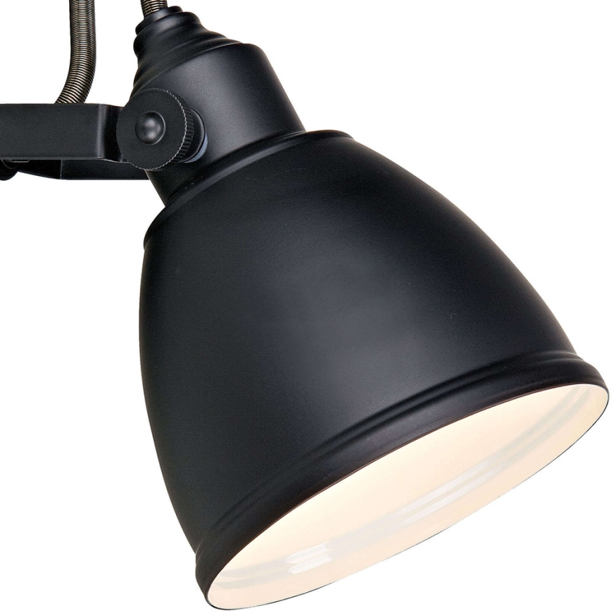 Markslöjd 105814 - Zidna svjetiljka FJÄLLBACKA 1xE14/40W/230V crna