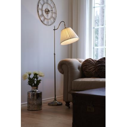 Markslöjd 105921 - Podna lampa CHARLESTON 1xE27/40W/230V