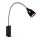 Markslöjd 105940 - LED fleksibilna lampa TULIP LED/2,5W/230V crna