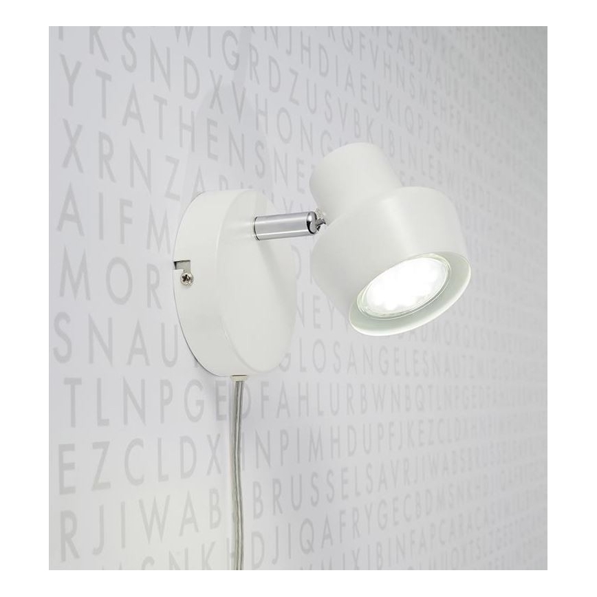Markslöjd 106083 - Zidna lampa URN 1xGU10/35W/230V bijela