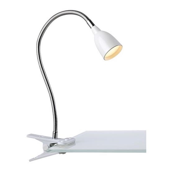 Markslöjd 106091 - LED Stolna lampa s kvačicom TULIP LED/3W/230V bijela