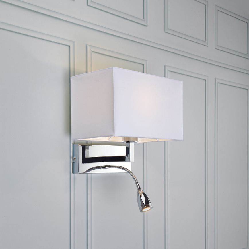 Markslöjd 106307 - LED Zidna svjetiljka SAVOY LED/3W+E27/60W/230V