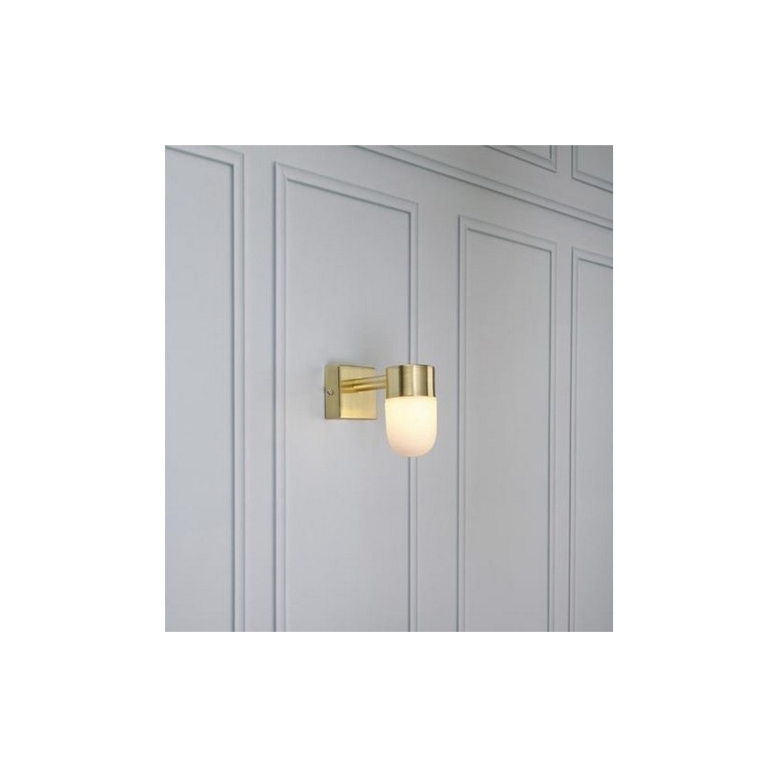 Markslöjd 106374 - Zidna svjetiljka za kupaonicu MENTON 1xG9/18W/230V IP44
