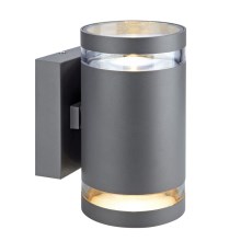 Markslöjd 106516 - LED Vanjska zidna svjetiljka IRIS 2xLED/5W/230V IP44 antracit