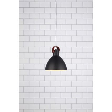 Markslöjd 106552 - Luster na sajli EAGLE 1xE27/60W/230V crna