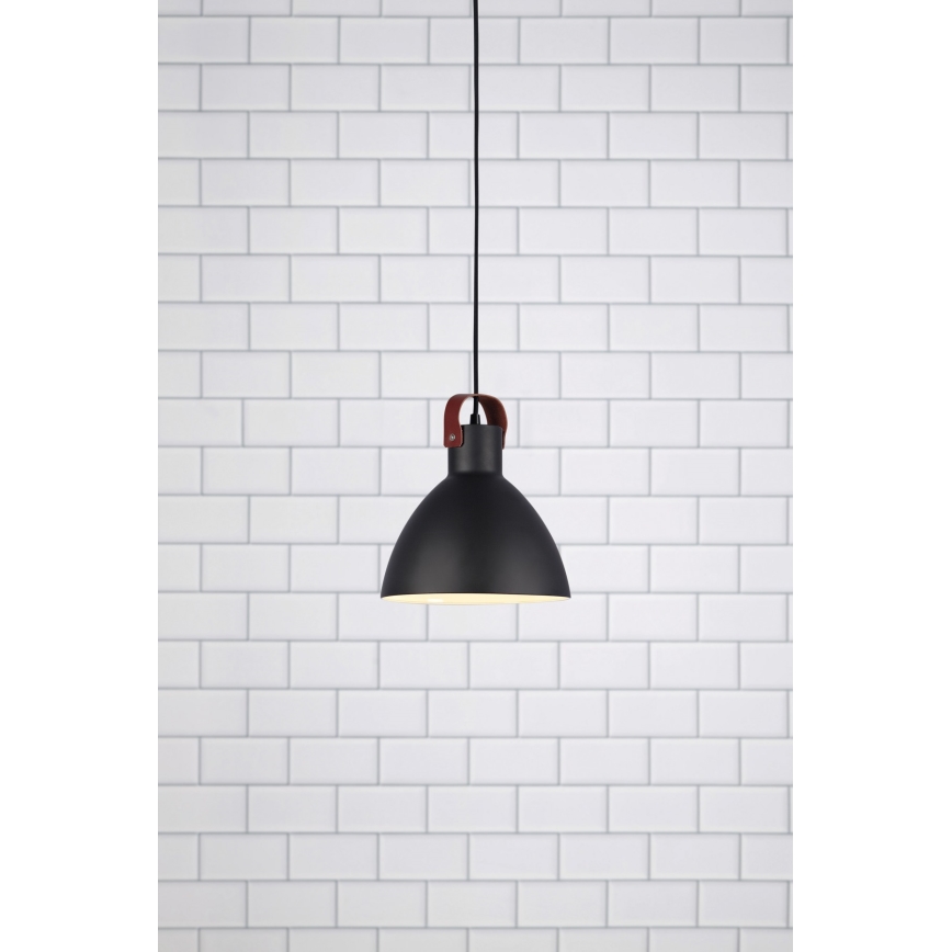 Markslöjd 106552 - Luster na sajli EAGLE 1xE27/60W/230V crna