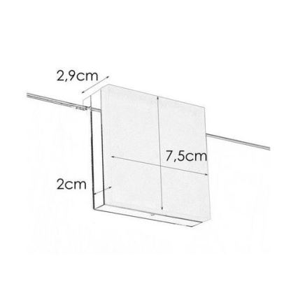 Markslöjd 106579 - LED Rasvjeta za ogledalo u kupaonici AVIGNON LED/5W/230V IP44