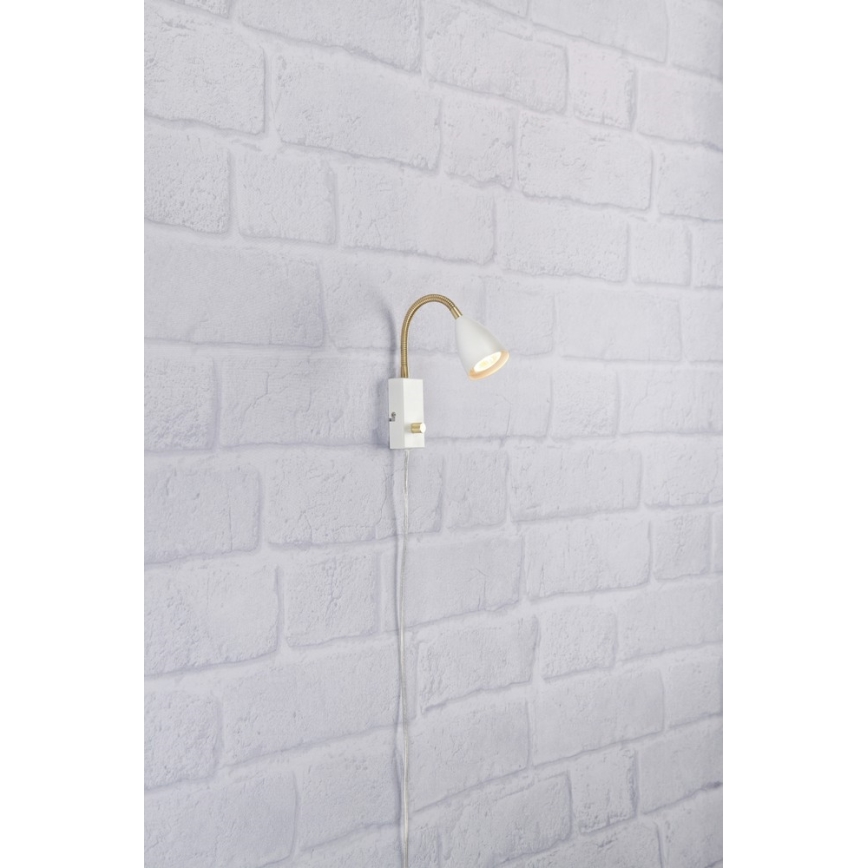 Markslöjd 106588 - Zidna svjetiljka za prigušivanje CIRO 1xGU10/7W/230V bijela