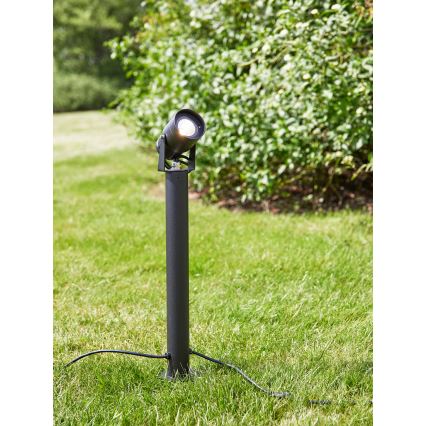 Markslöjd 106932 - LED vanjska lampa GARDEN24 LED/6W/24V 86 cm IP44 crna