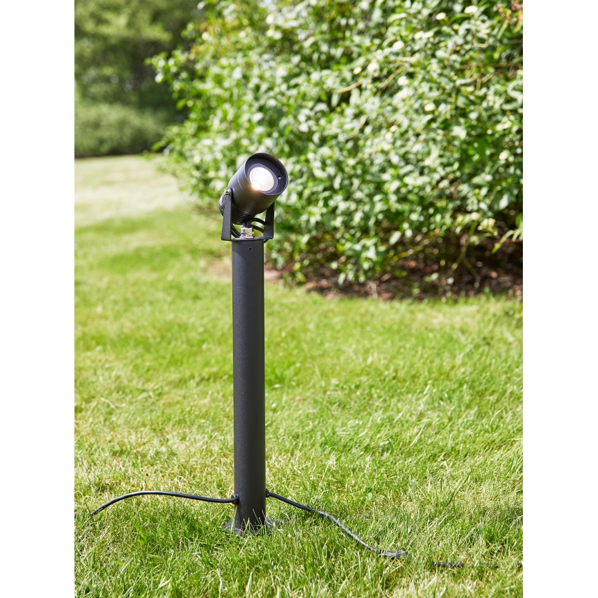 Markslöjd 106932 - LED vanjska lampa GARDEN24 LED/6W/24V 86 cm IP44 crna