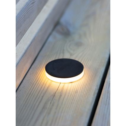 Markslöjd 106935 - vanjska ugradna LED svjetiljka GARDEN24 LED/3W/24V IP44 crna