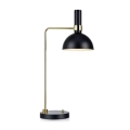 Markslöjd 106973 - Stolna svjetiljka za prigušivanje LARRY 1xE27/60W/230V crna/zlatna