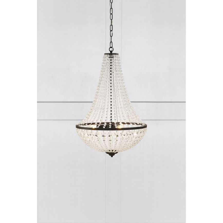 Markslöjd 107028 - Kristalni luster na lancu GRÄNSÖ 3xE14/40W/230V