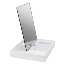 Markslöjd 107057 - LED Prigušivo kozmetičko ogledalo REFLECT LED/5W/230V 2xUSB