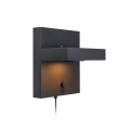 Markslöjd 107065 - LED zidna svjetiljka za prigušivanje CUBIC 1xLED/5W/230V crna