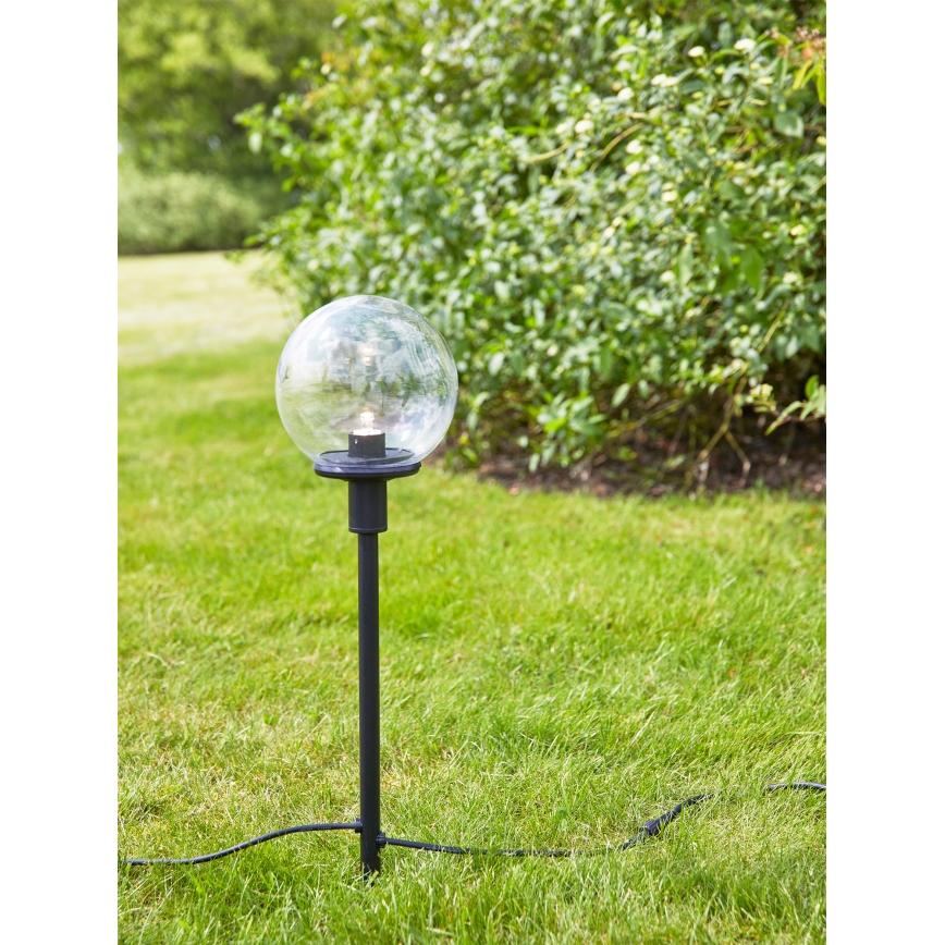 Markslöjd 107283 - LED vanjska lampa GARDEN24 LED/3W/24V 81 cm IP44 crna/prozirna
