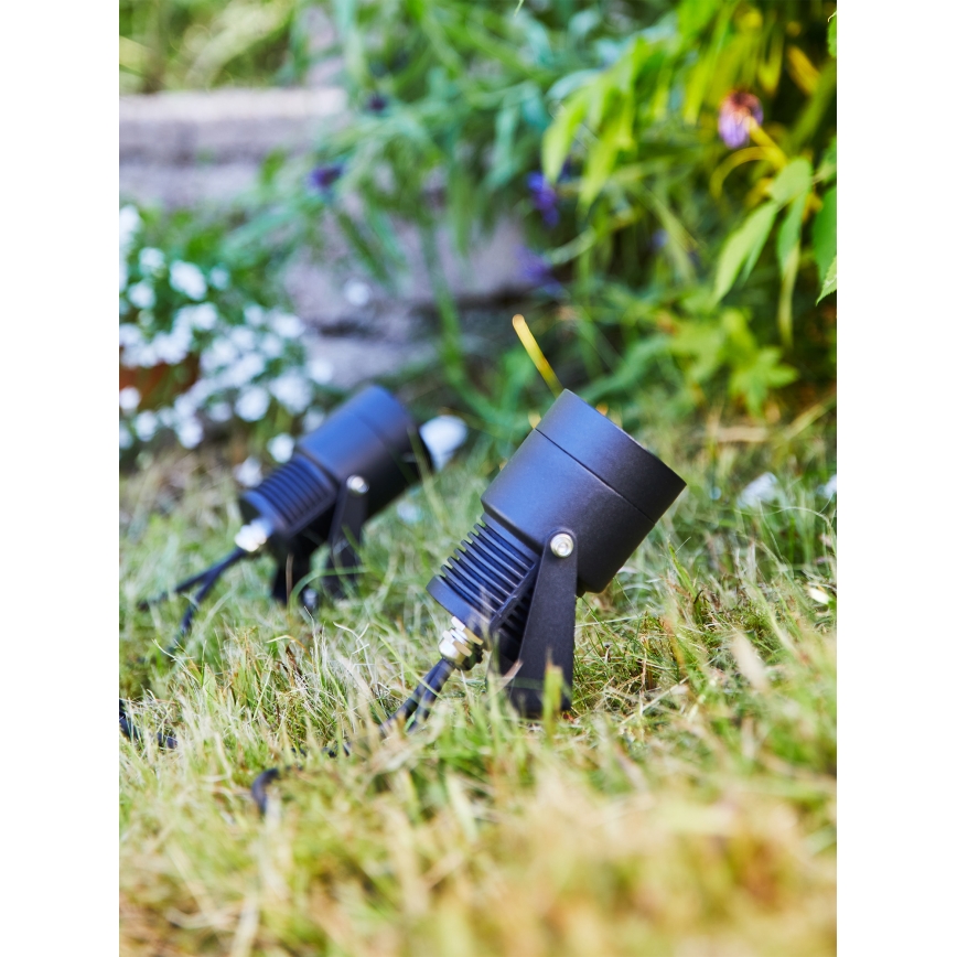 Markslöjd 107291 - LED vanjska svjetiljka GARDEN24 LED/15W/24V IP44 crna