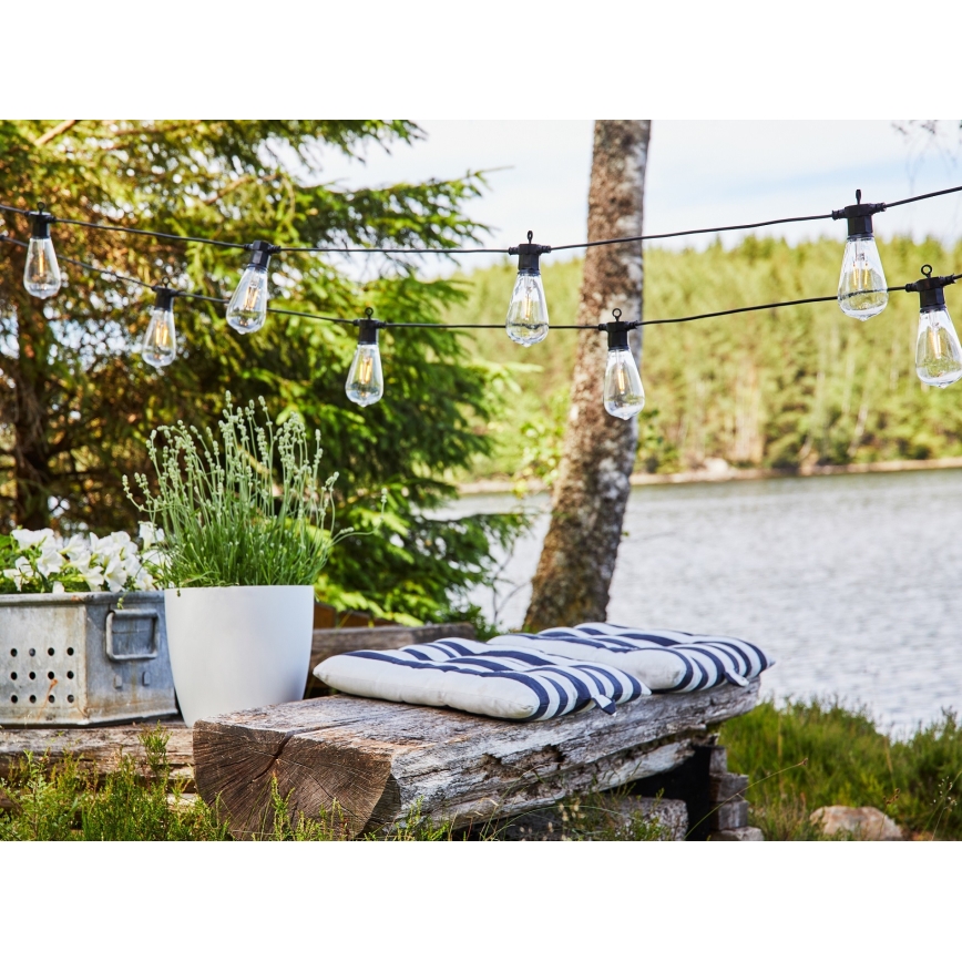 Markslöjd 107293 - LED Vanjski dekorativni lanac GIRLANDA GARDEN 10xLED 5,5m IP44
