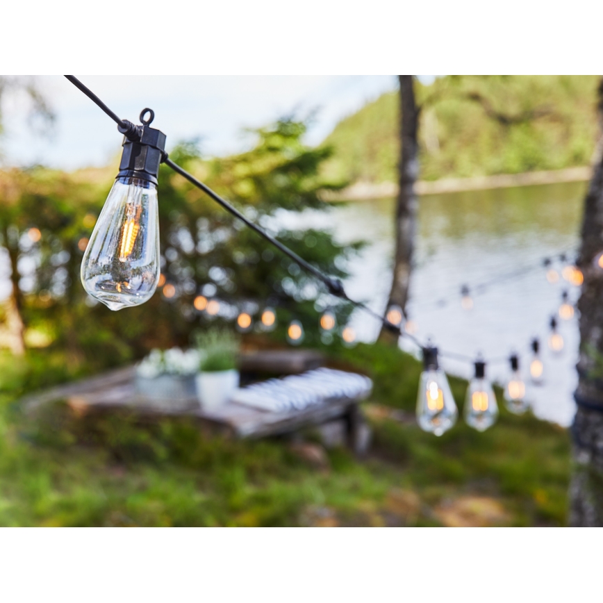 Markslöjd 107293 - LED Vanjski dekorativni lanac GIRLANDA GARDEN 10xLED 5,5m IP44