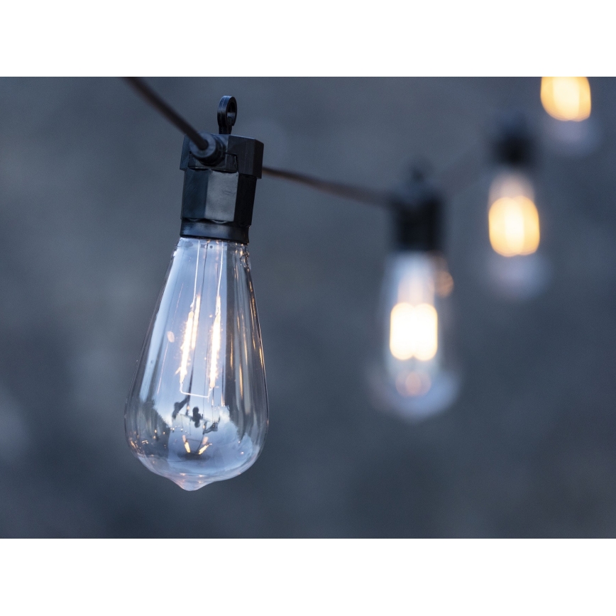 Markslöjd 107293 - LED Vanjski dekorativni lanac GIRLANDA GARDEN 10xLED 5,5m IP44
