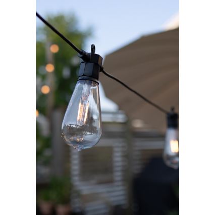 Markslöjd 107293 - LED Vanjski dekorativni lanac GIRLANDA GARDEN 10xLED 5,5m IP44