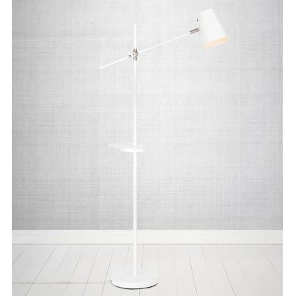 Markslöjd 107308 - Podna lampa s USB priključkom LINEAR 1xE14/40W/230V