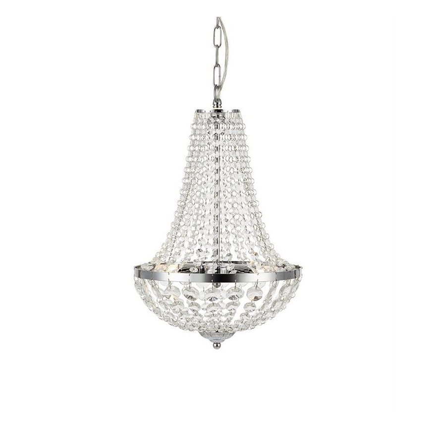 Markslöjd 107550 - Kristalni kupaonski luster na lancu GRÄNSÖ 2xG9/20W/230V IP44