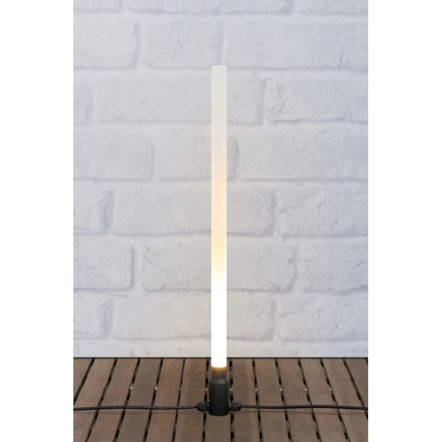 Markslöjd 107719 - LED vanjska lampa GARDEN24 LED/3W/24V 66 cm IP44 crna/prozirna