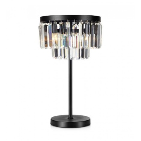 Markslöjd 107773 - Kristalna stolna lampa VENTIMIGLIA 3xE14/40W/230V