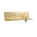 Markslöjd 107791 - Prigušiva zidna svjetiljka s USB utičnicom MULTI 1xE27/60W/230V
