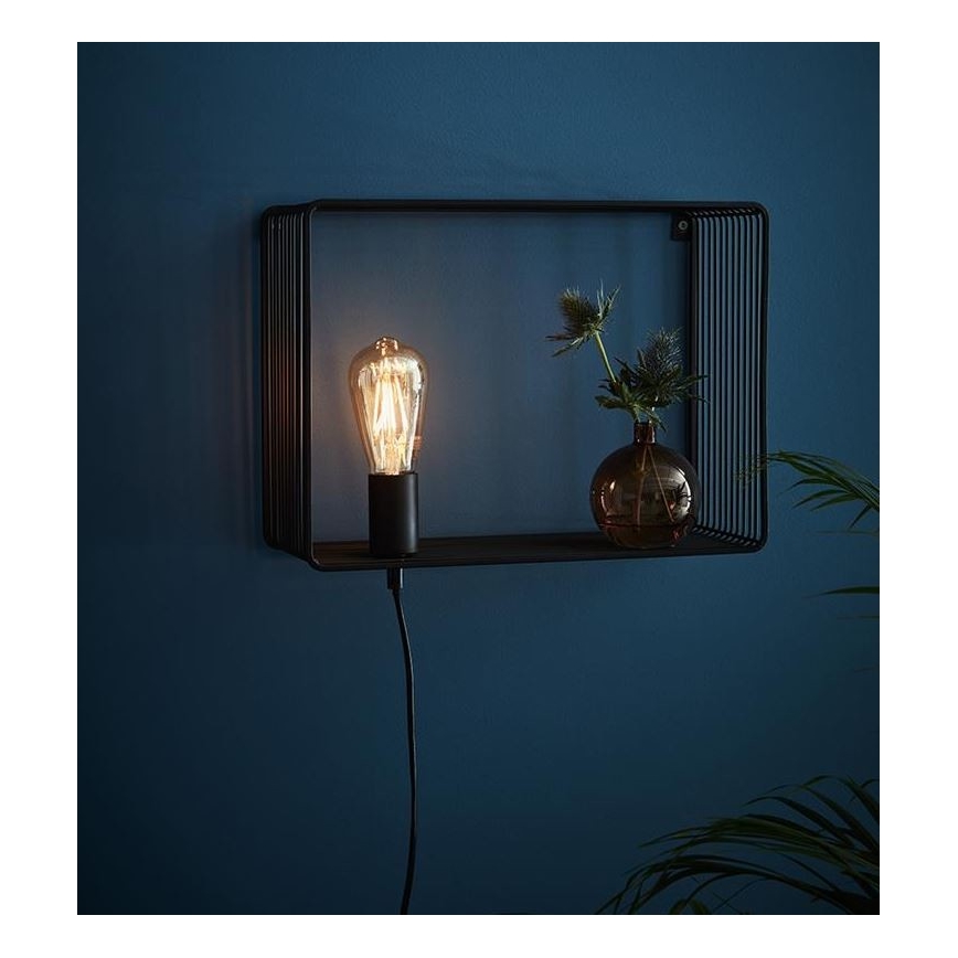 Markslöjd 107814 - Zidna svjetiljka SHELF 1xE27/60W/230V