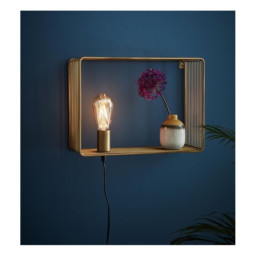 Markslöjd 107815 - Zidna svjetiljka SHELF 1xE27/60W/230V
