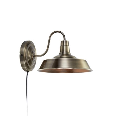 Markslöjd 107908 - Zidna svjetiljka GRIMSBY 1xE27/60W/230V