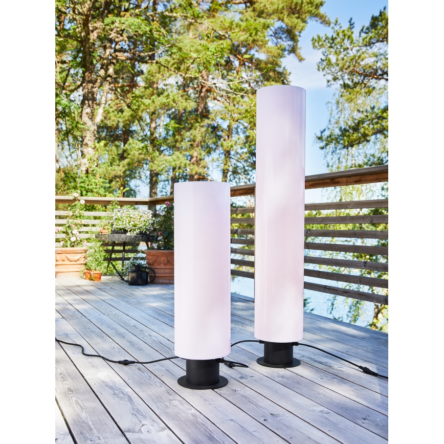 Markslöjd 107985 - LED vanjska svjetiljka GARDEN24 LED/12W/24V 70 cm IP44 crna