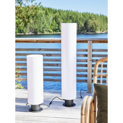 Markslöjd 107986 - LED vanjska svjetiljka GARDEN24 LED/20W/24V 110 cm IP44 crna